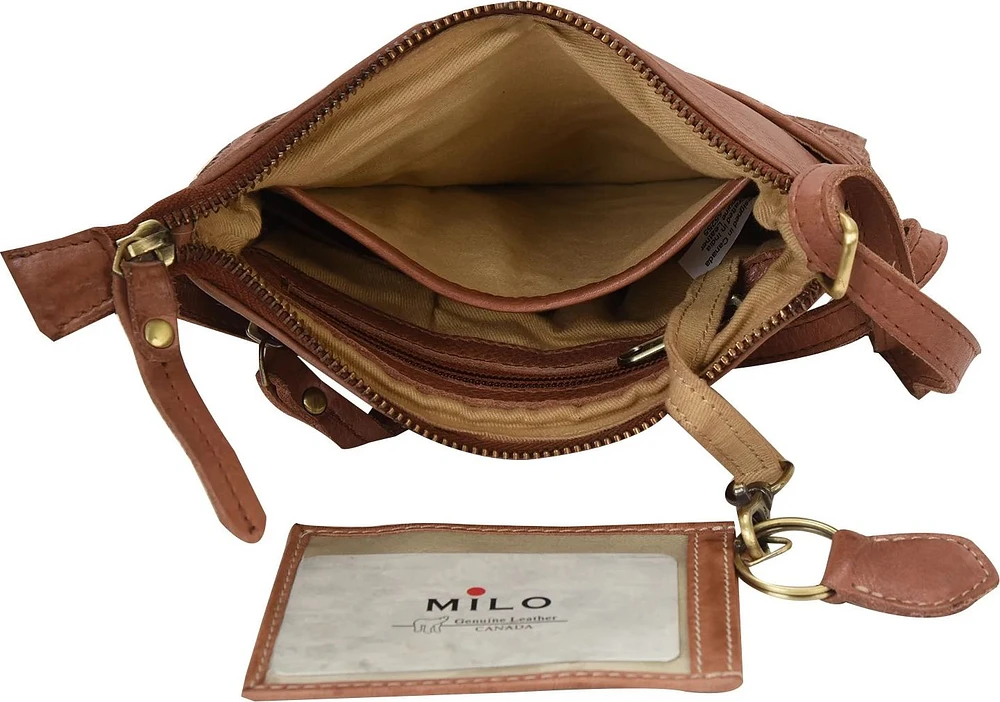 Pixie Woven Crossbody Tan