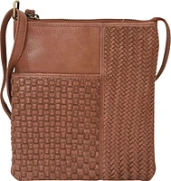 Pixie Woven Crossbody Tan