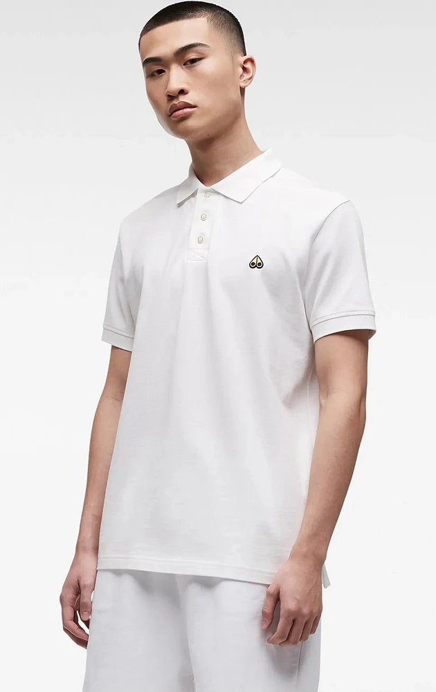 Pique Polo White