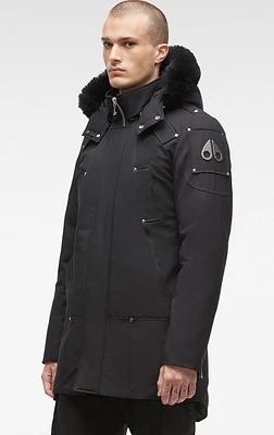 Stirling Parka Shearling Black