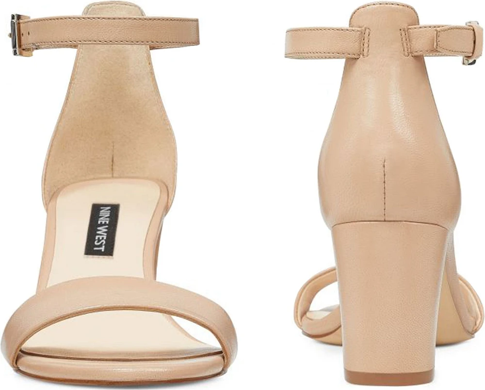 Pruce Barely Nude Ankle Strap Sandal