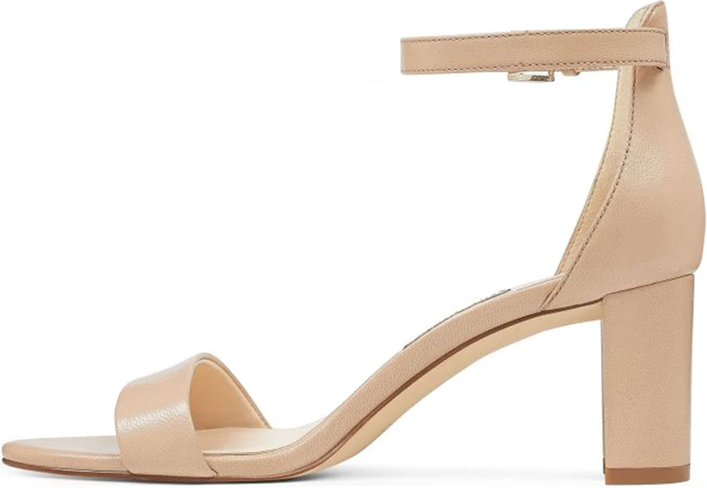 Pruce Barely Nude Ankle Strap Sandal