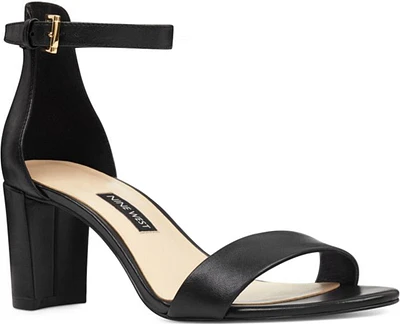 Pruce Black Ankle Strap Sandal