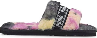 Puma Fluff Tie-dye Black/White