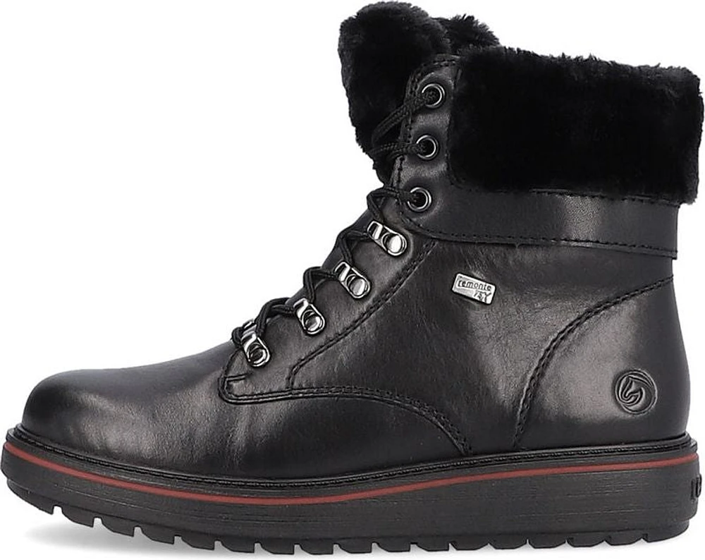 Black Wool Lined W Tex