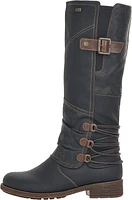 Tall Black Side Zip Boot