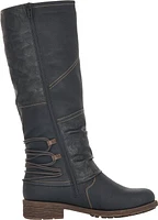 Tall Black Side Zip Boot