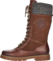 Tall Chestnut Flip Grip Boot