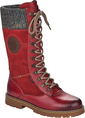 Tall Red Flip Grip Boot