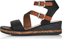 Ankle Strap Wedge Sandal