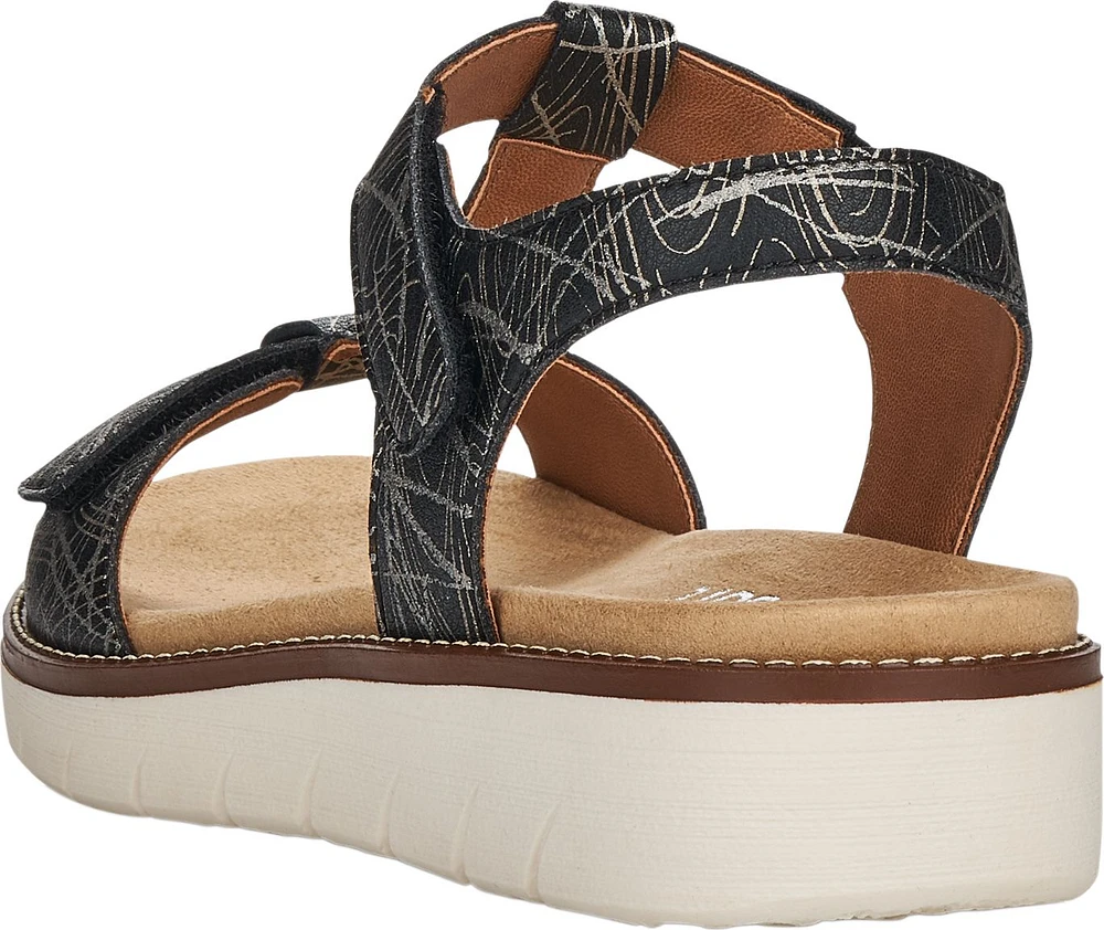 Black Velcro Sandal