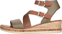 Forest Ankle Strap Wedge Sandal