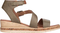 Forest Ankle Strap Wedge Sandal