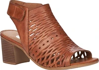 Tan Perforated Sandal Backstrap