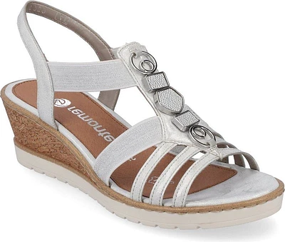 Elastic Pull On Sandal