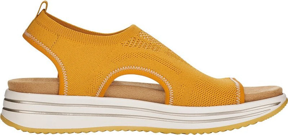 Yellow Knit Sandal