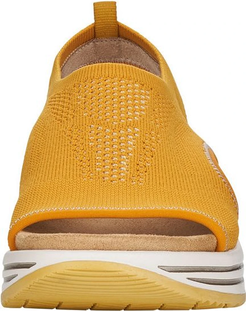 Yellow Knit Sandal