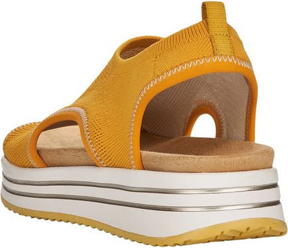 Yellow Knit Sandal