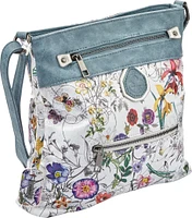 Purse Blue/Floral