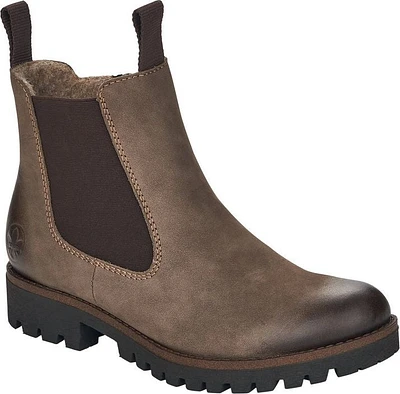 Brown Gore Boot With Inside Zip