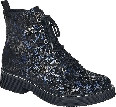 Navy/Black Military Boot