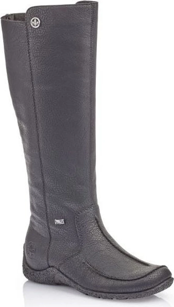 Tall Black Side Zip Boot