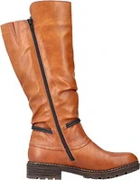 Tall Tan Boot With Tassle