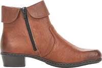 Tan Side Zip Boot