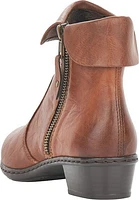 Tan Side Zip Boot