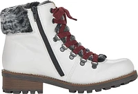 White Croco Patent Hiker