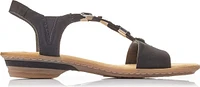 Black Strappy Sandal