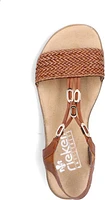 Brown Low Heel Sandal