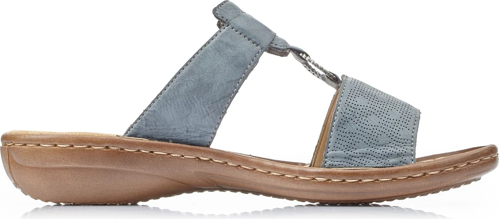 Light Blue Slide Sandal