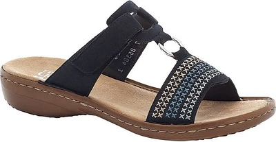 Navy Slide Sandal