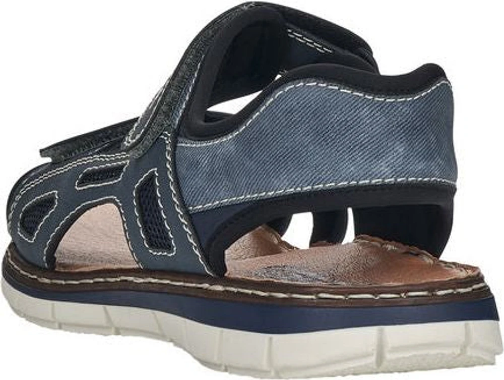 Navy Velcro Sandal