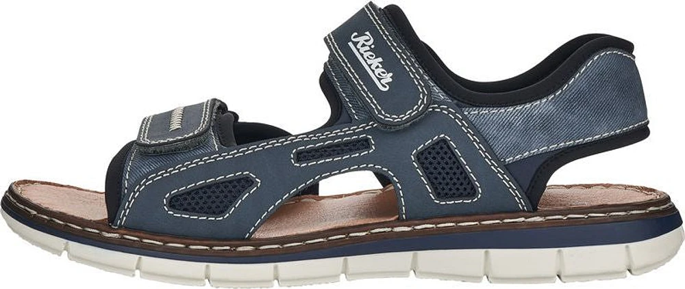 Navy Velcro Sandal