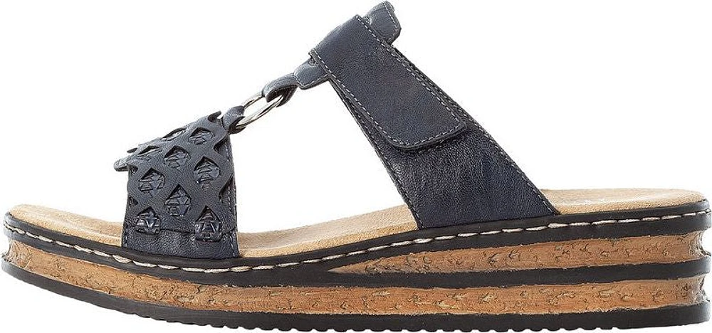 Navy Wedge Slide