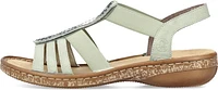 Pistachio Beaded Slingback