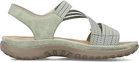 Pistachio Cross Strap Sandal