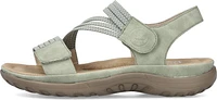 Pistachio Cross Strap Sandal