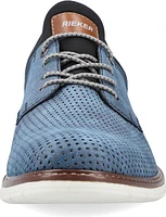 Blue/Amaretto Lace Up