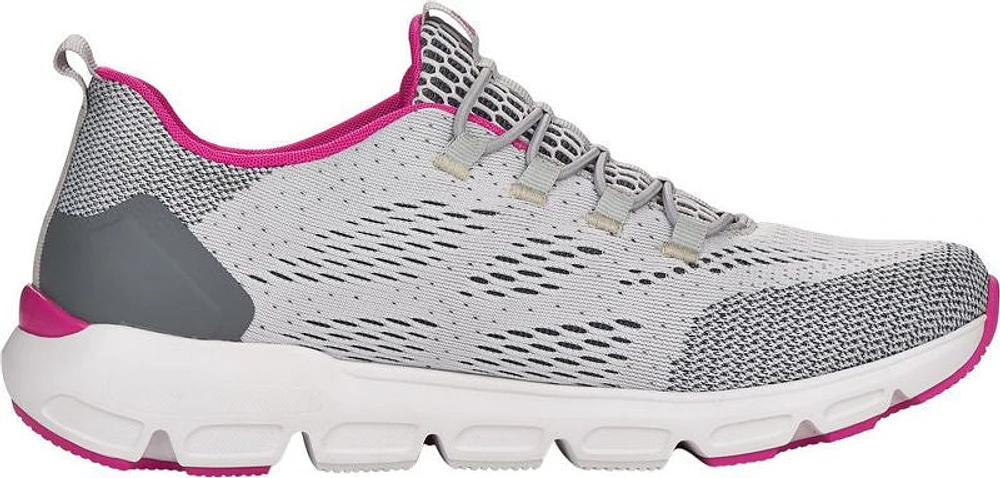 Grey/Pink Mesh Lace Up