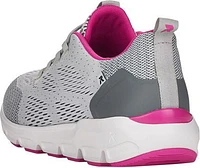 Grey/Pink Mesh Lace Up