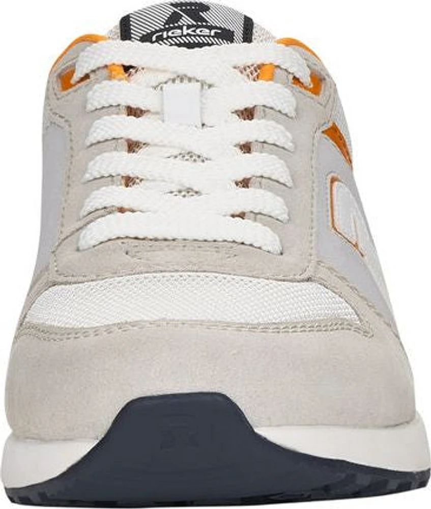 Offwhite/Yellow Lace Up