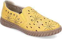 Yellow Perf Slip On