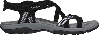 Strappy Open Toe Black Sandal