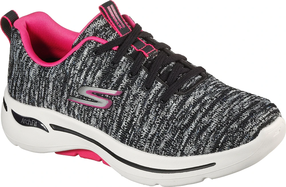 Go Walk Arch Fit Glee Black/Hot Pink