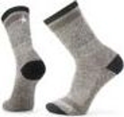 Everyday Larmier Crew Socks Black Taupe Heather