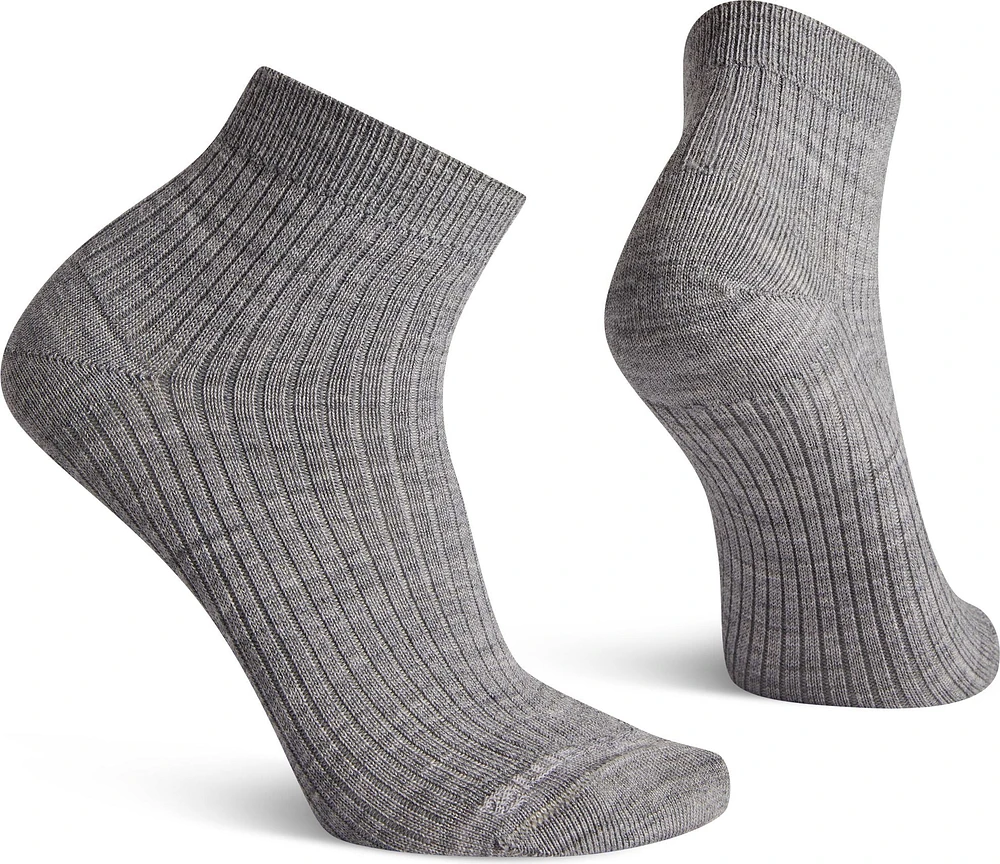 Textured Mini Boot Sock LT GRY