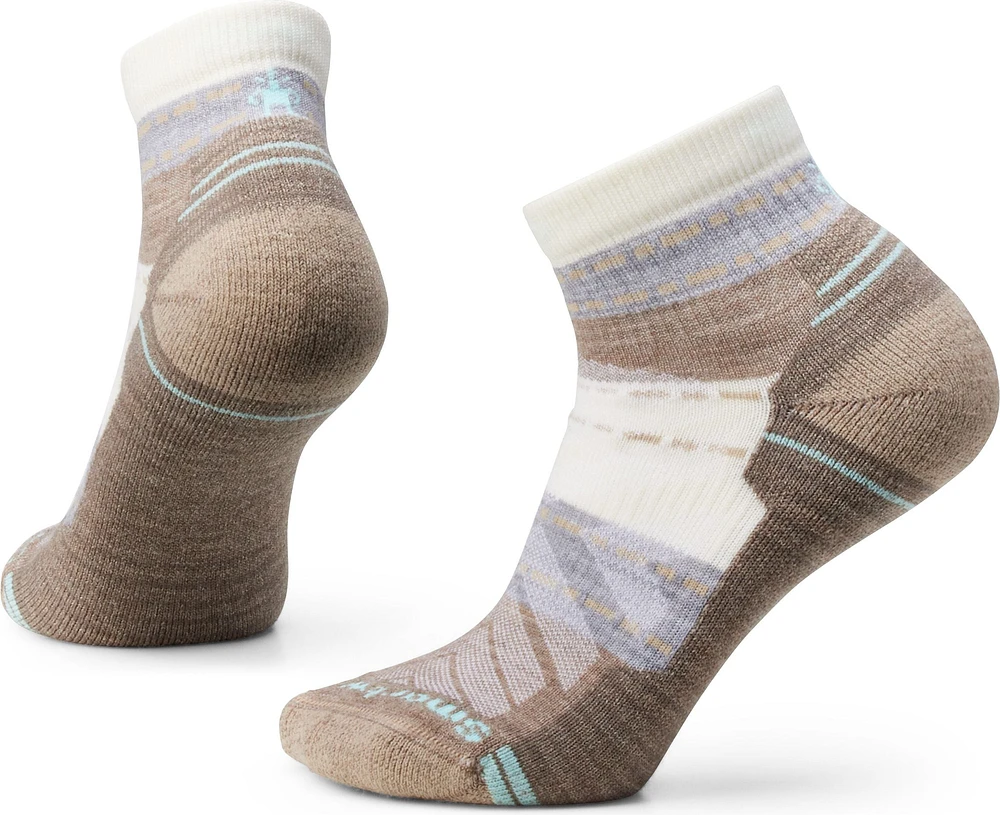 W Hike Light Cushion Margarita Ankle Sock Natural